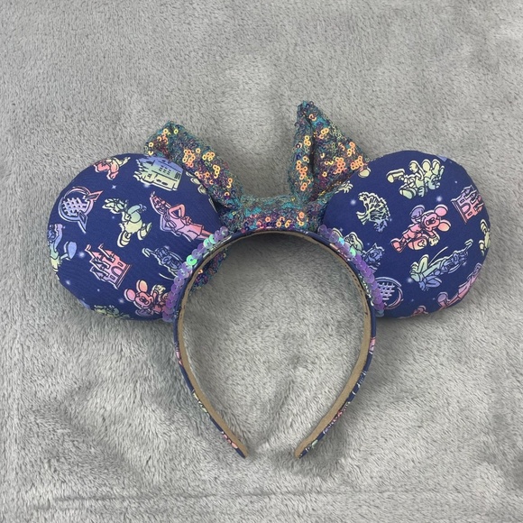 Disney Donald Duck Dream it Do it Design Co Minnie Ears Headband Adult Size - Picture 6 of 6